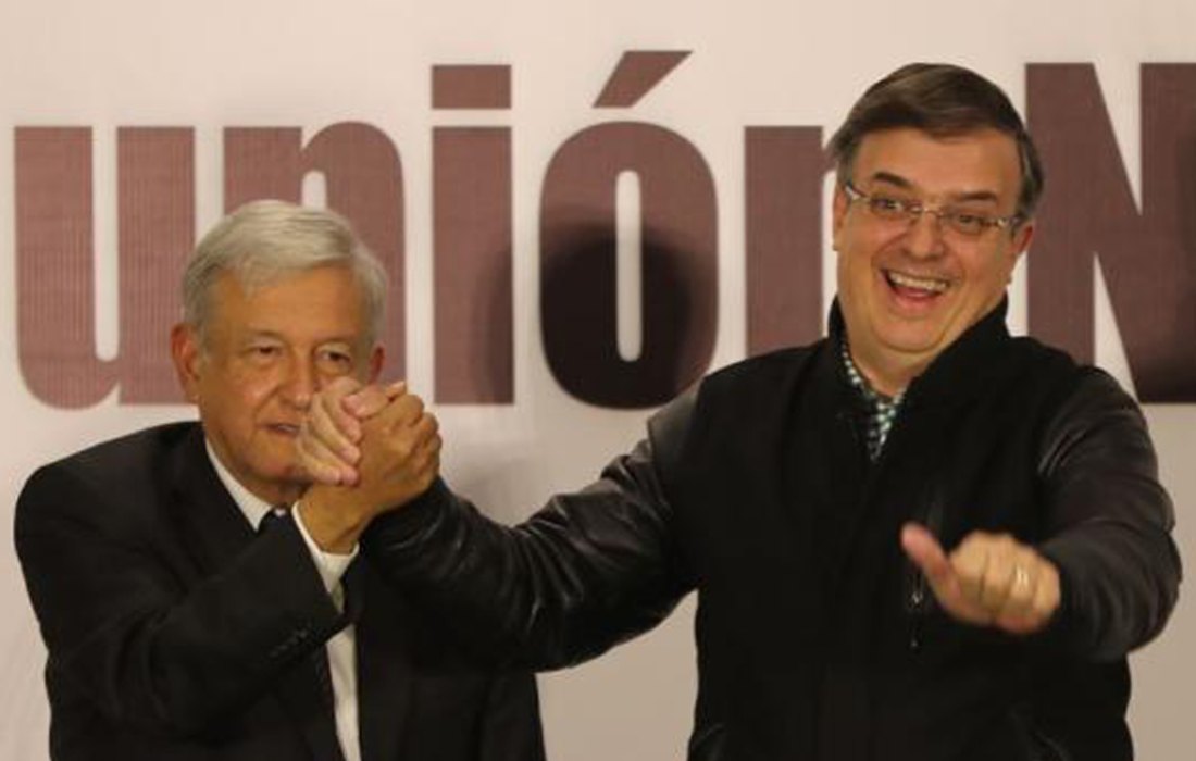 López Obrador propone a Ebrard como canciller de México