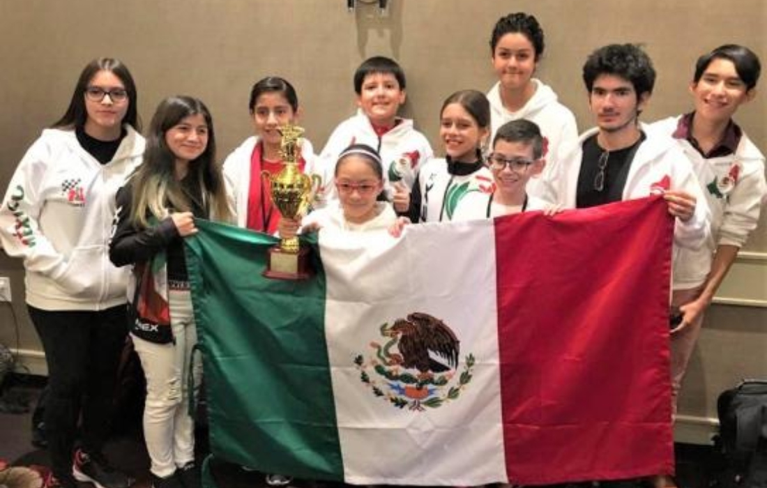 Medalla de Oro en el Campeonato Norteamericano Infantil y Juvenil