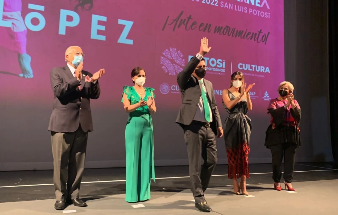 Ricardo Gallardo inaugura Festival Internacional de Danza Contemporánea ‘Lila López’